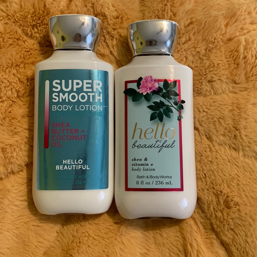 Bath and Body Hello Beautiful shea moisturizer